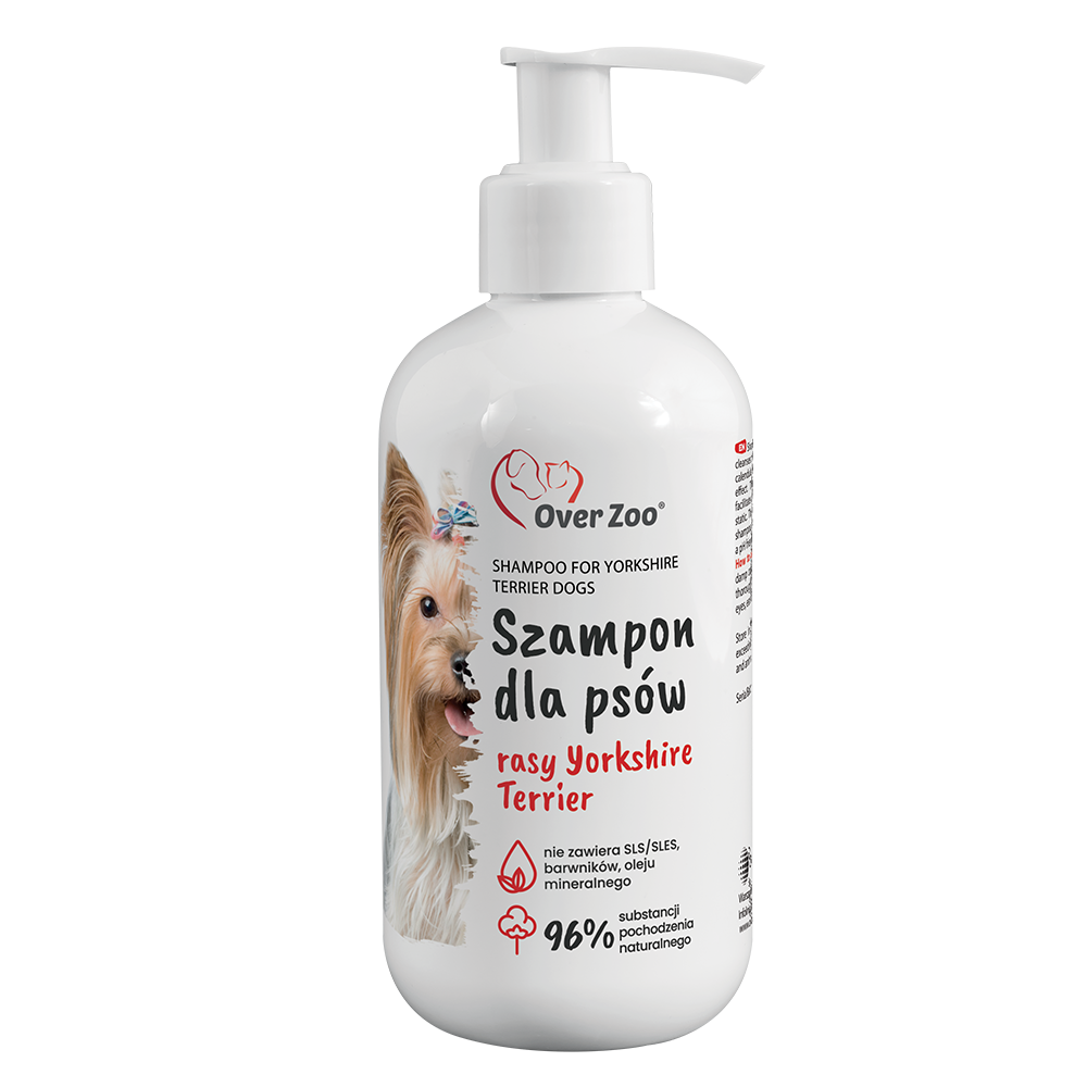 over zoo szampon dla psa rasy yorkshire terrier 250ml