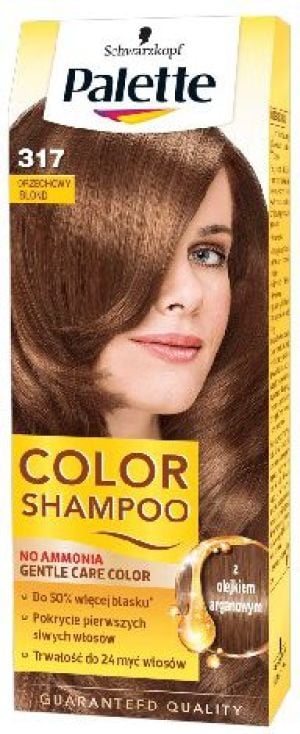 palette color shampoo 317 orzechowy blond szampon koloryzujący