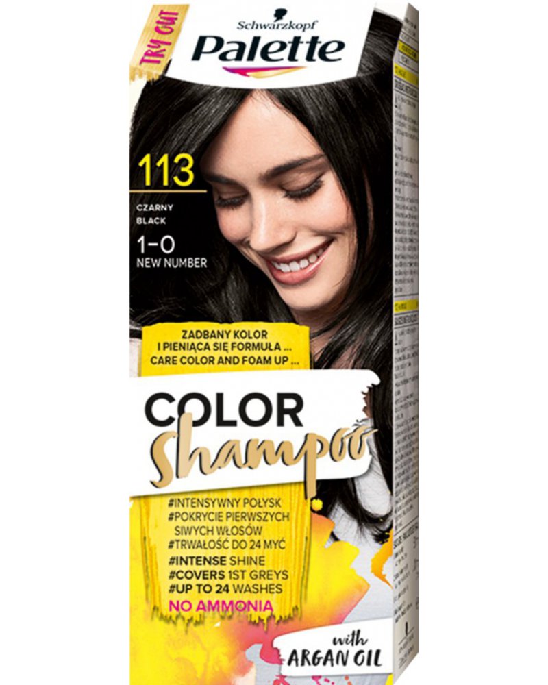 palette color shampoo szampon koloryzującybordo