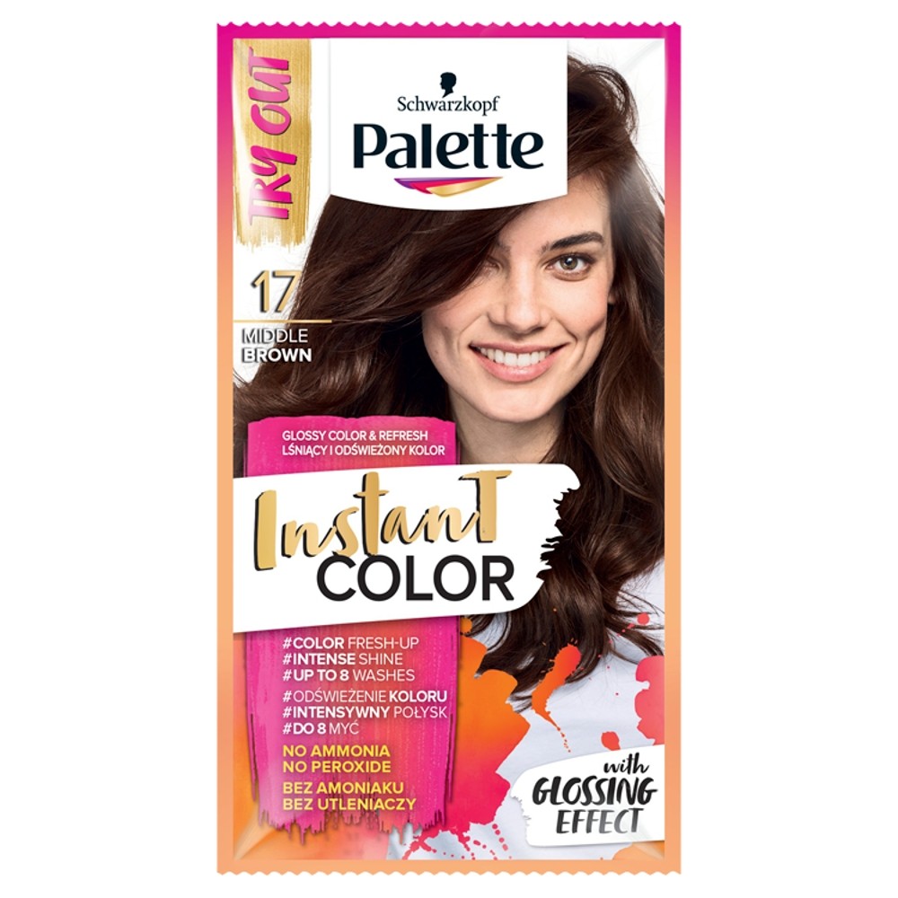 palette instant color szampon koloryzujący nr 17