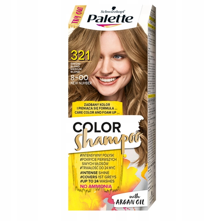 palette szampon 24 średni blond
