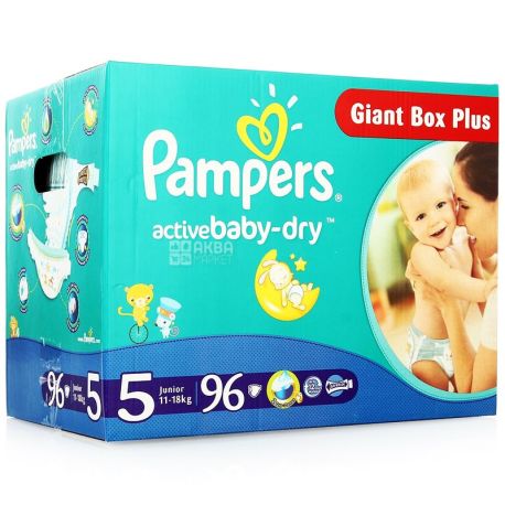 pamper acriv baby 5 96