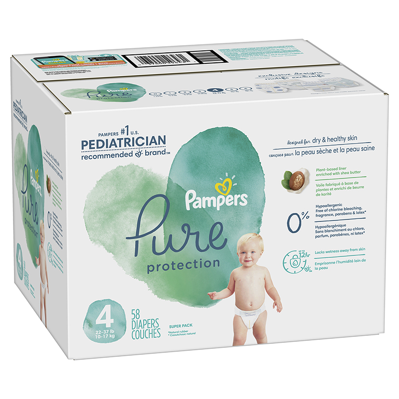 pamper pure 4