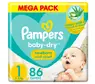 pampers 1 86 szt