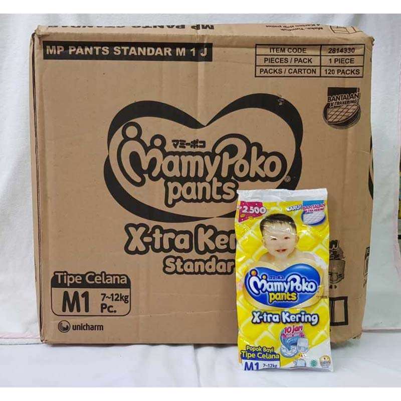 pampers 1 karton