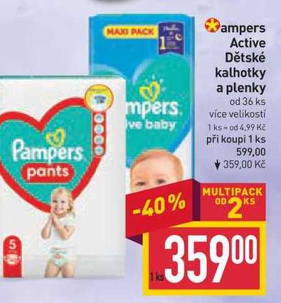 pampers 1 rok kaufland