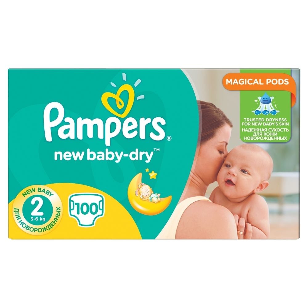 pampers 100 sztuk