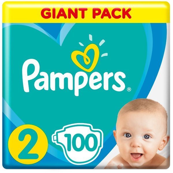 pampers 2 100 sztuk