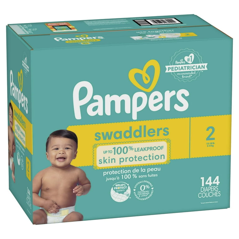 pampers 2 144 sztuki