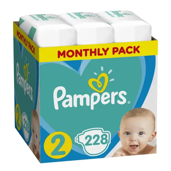 pampers 2 228 szt cena