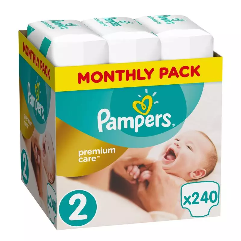 pampers 2 240 szt