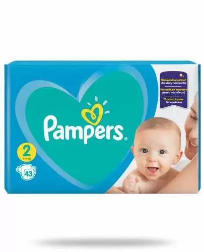 pampers 2 43 szt cena