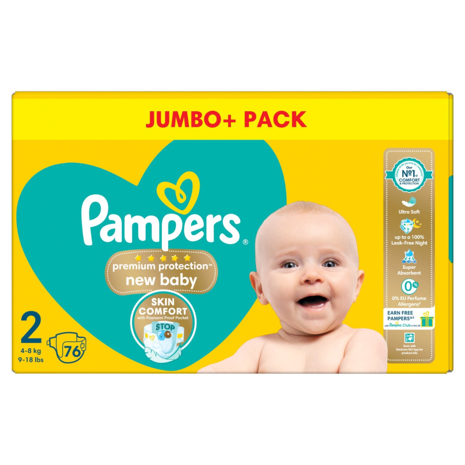 pampers 2 76