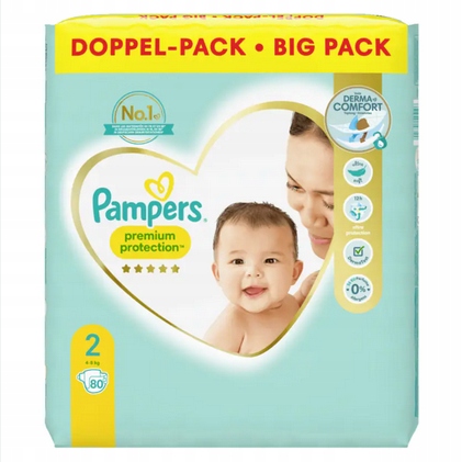 pampers 2 80szt cena