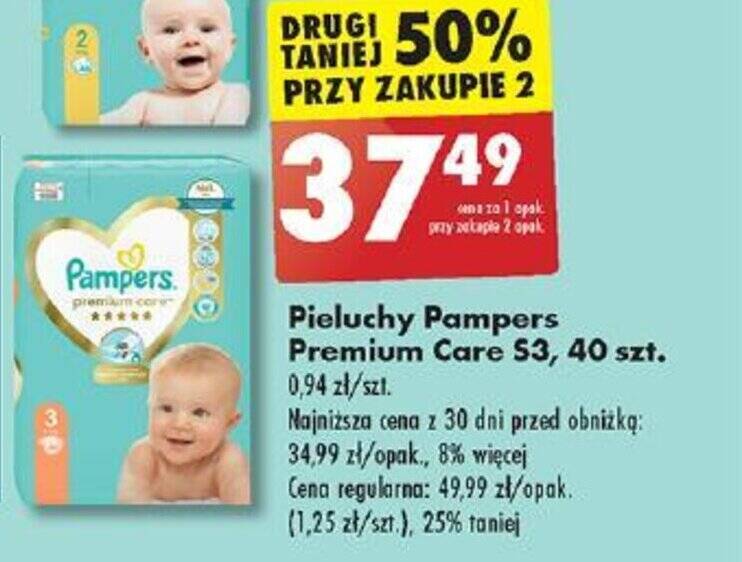 pampers 3 cena biedronka