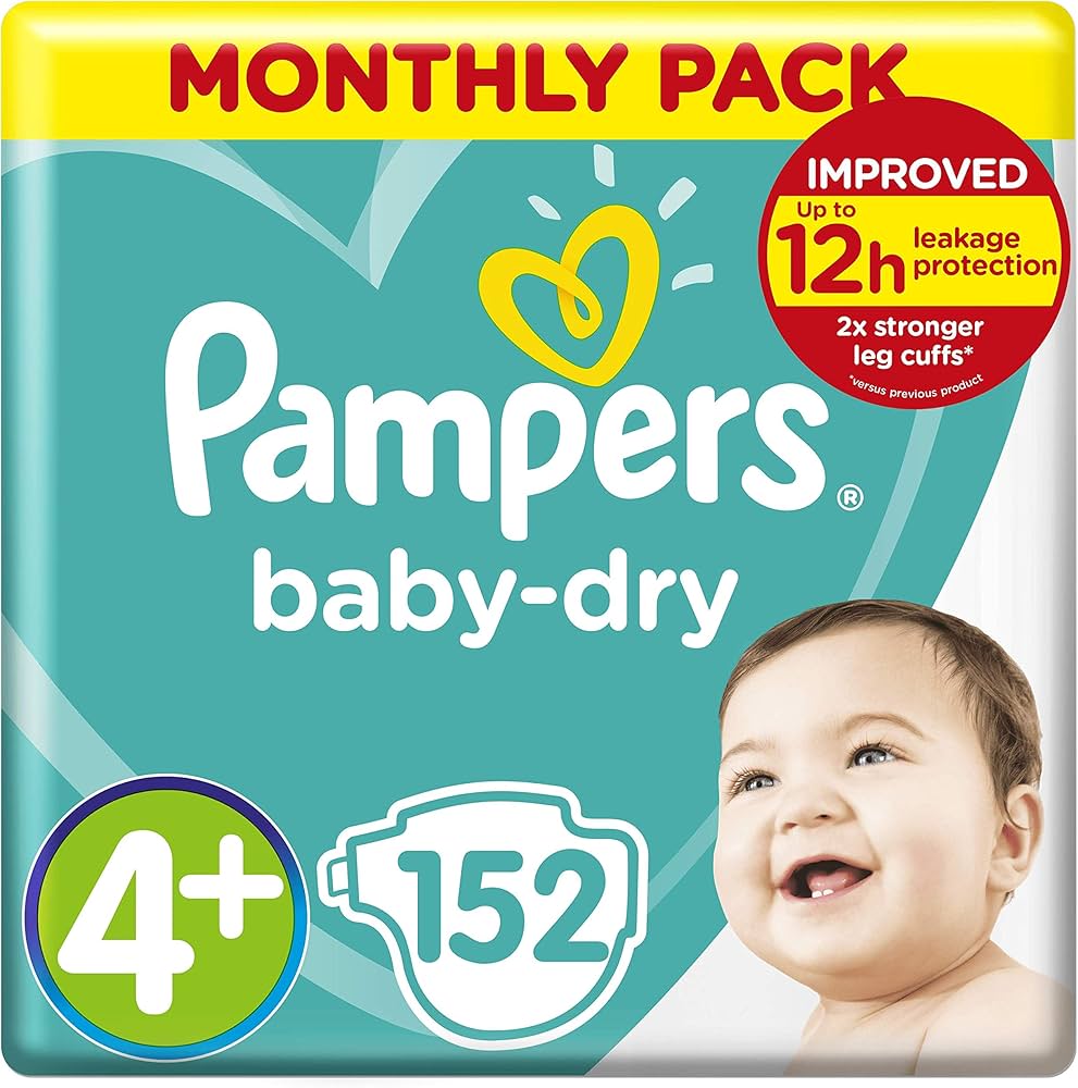 pampers 4+ 152 szt