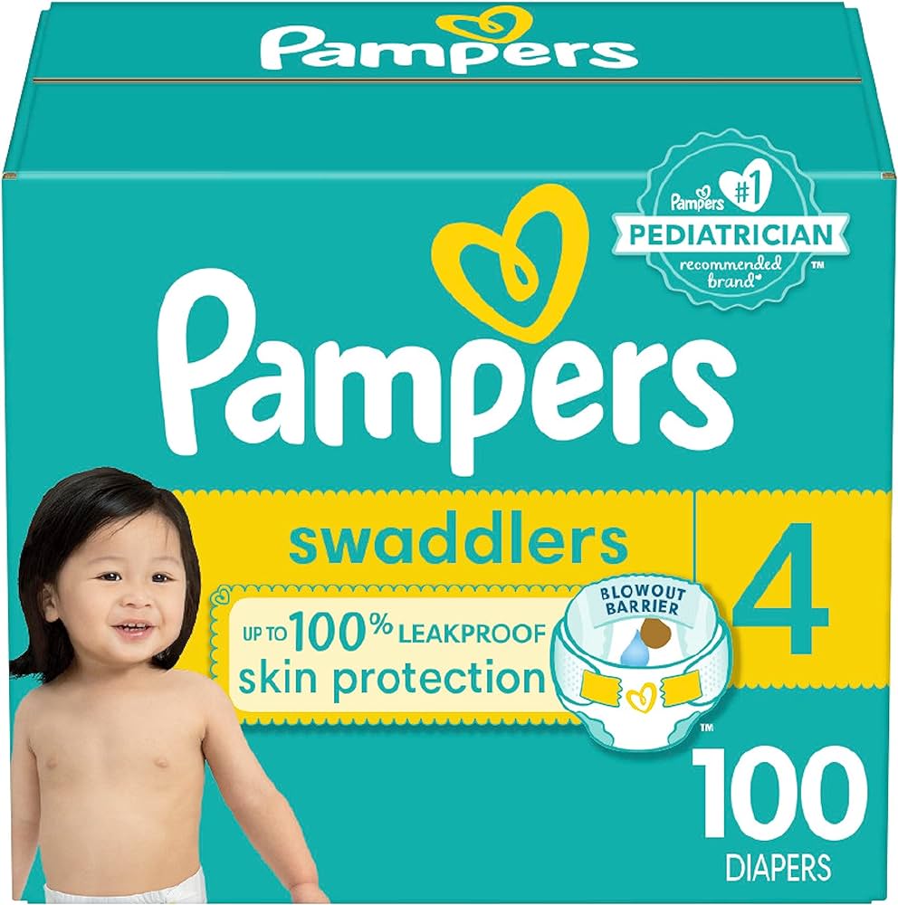 pampers 4+ 96 szt