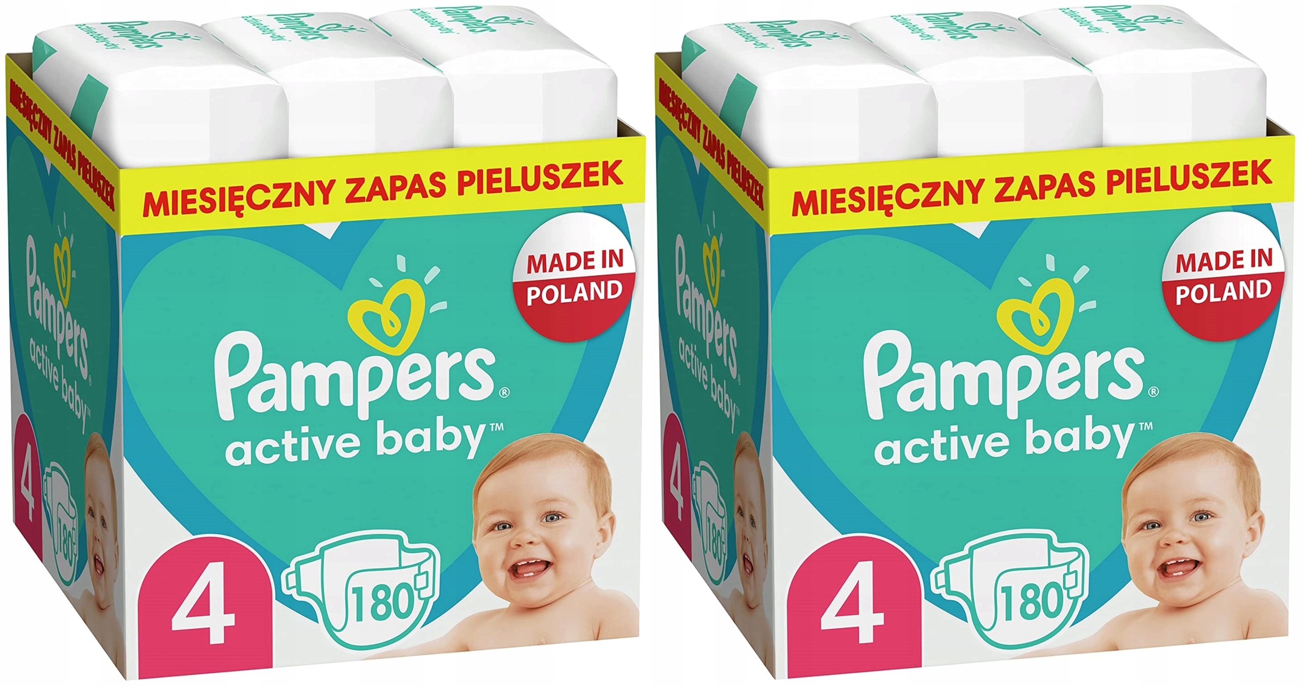 pampers 4 miesięczny zapas