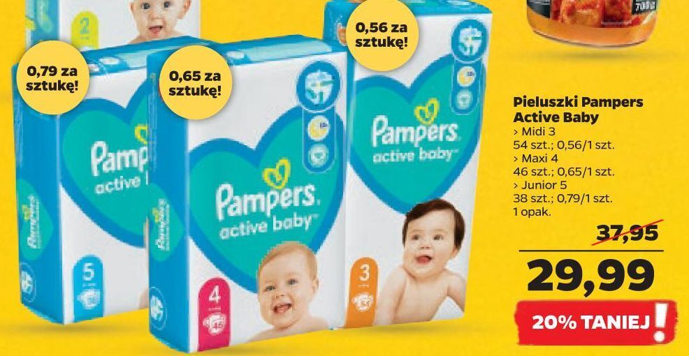 pampers 4 netto