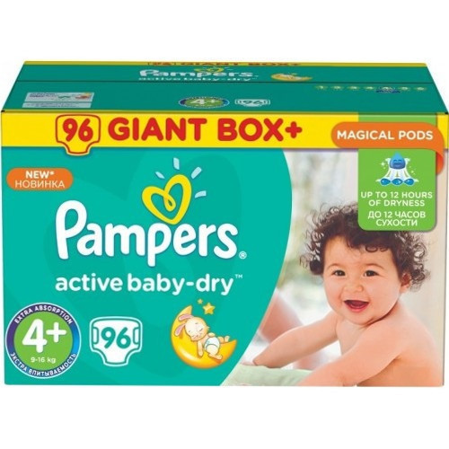 pampers 4 plus 96 ceneo