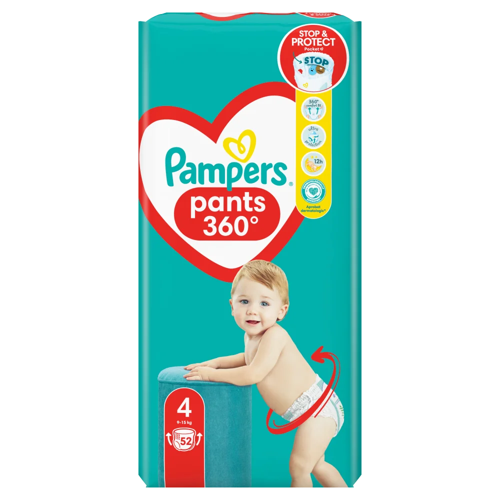 pampers 4 sztuk