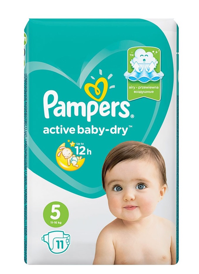 pampers 5 active baby dry