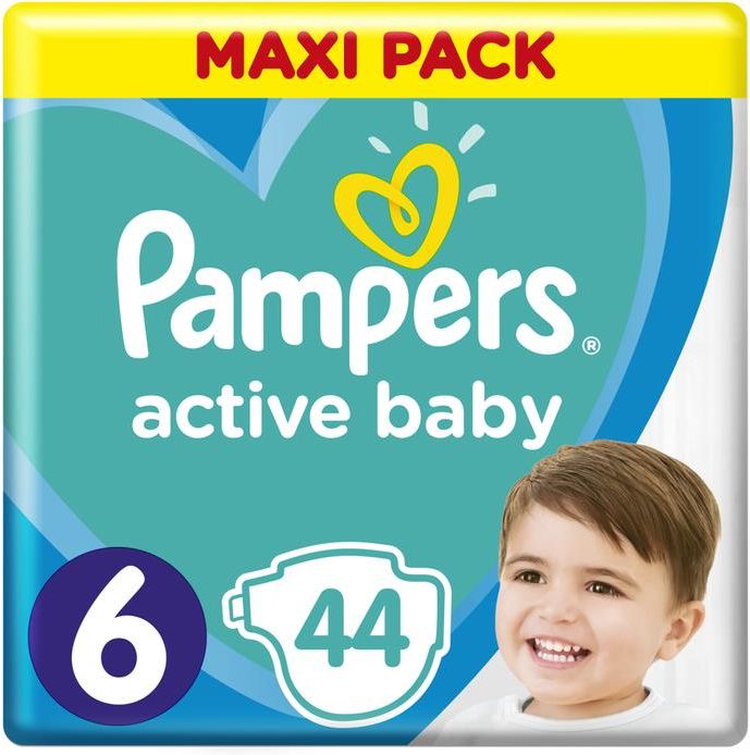 pampers 6 44 szt