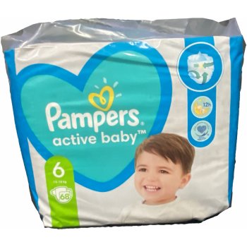 pampers 6 68 sztuk