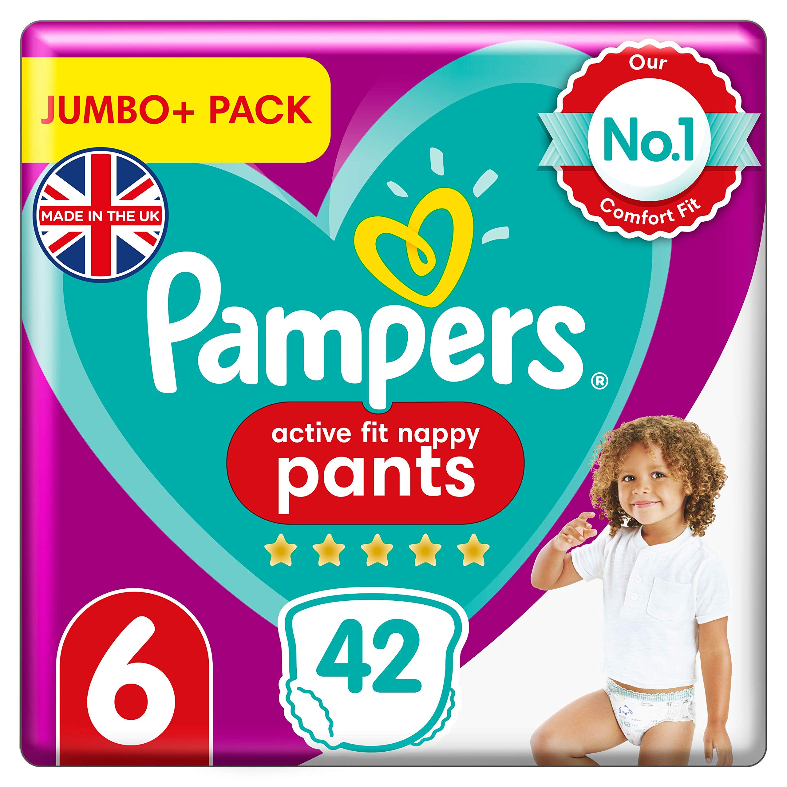 pampers 6 active fit