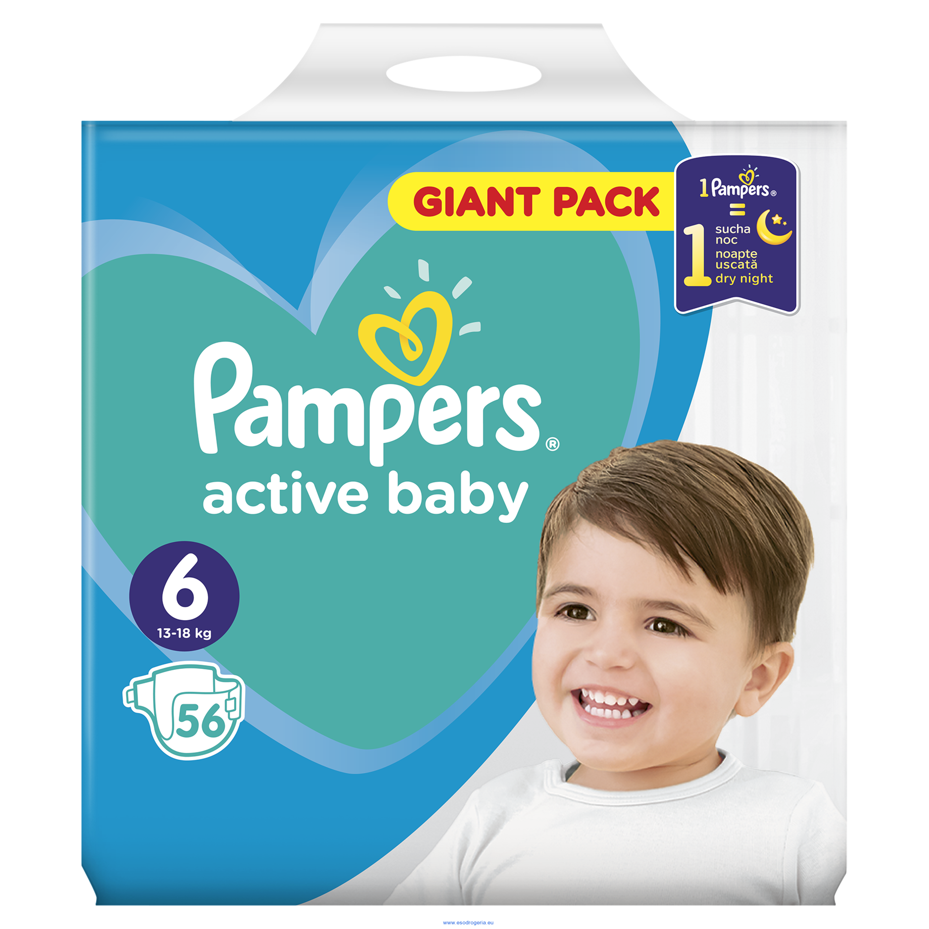 pampers 6 cena