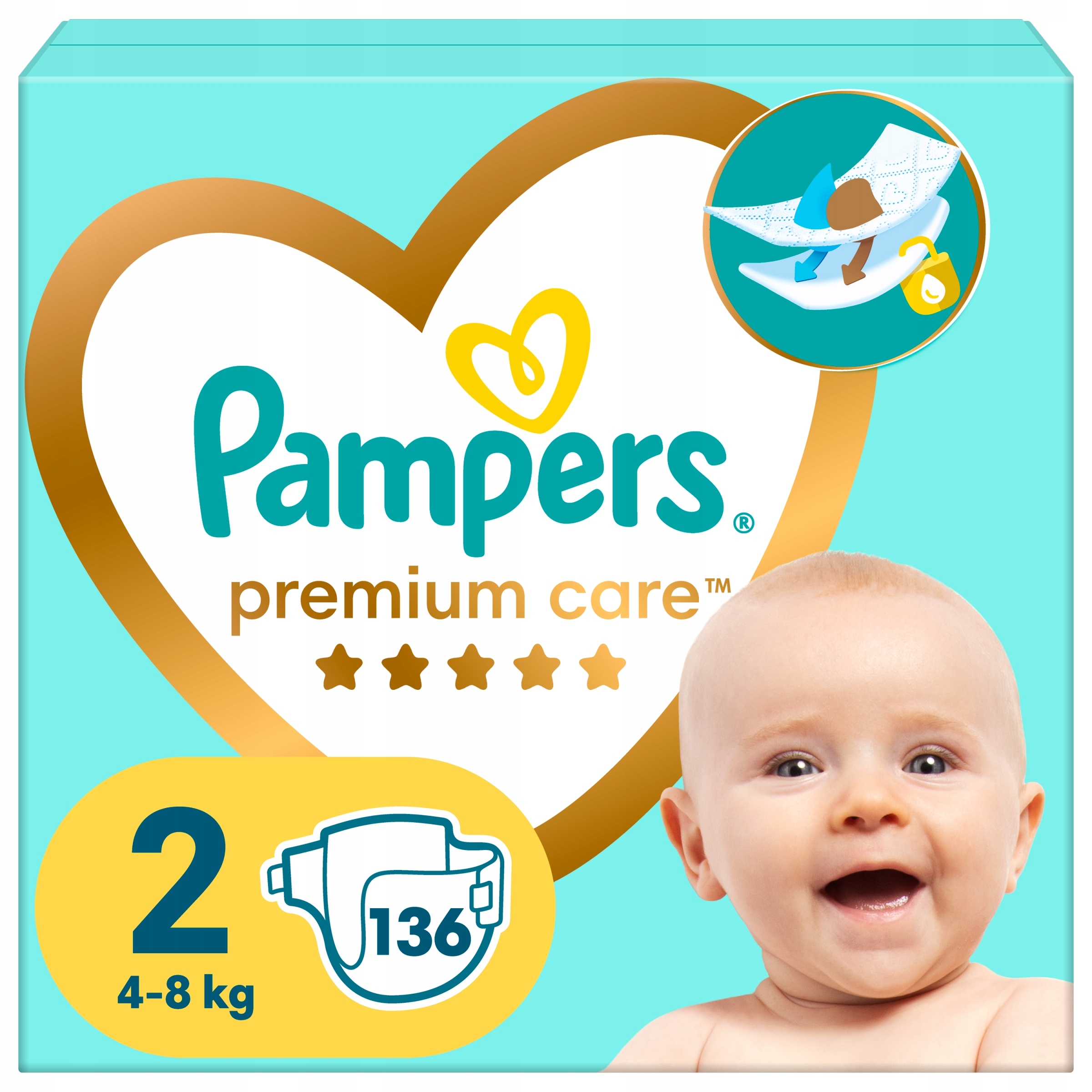 pampers 65 szt
