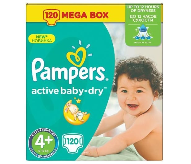 pampers activ baby dry 4 szt