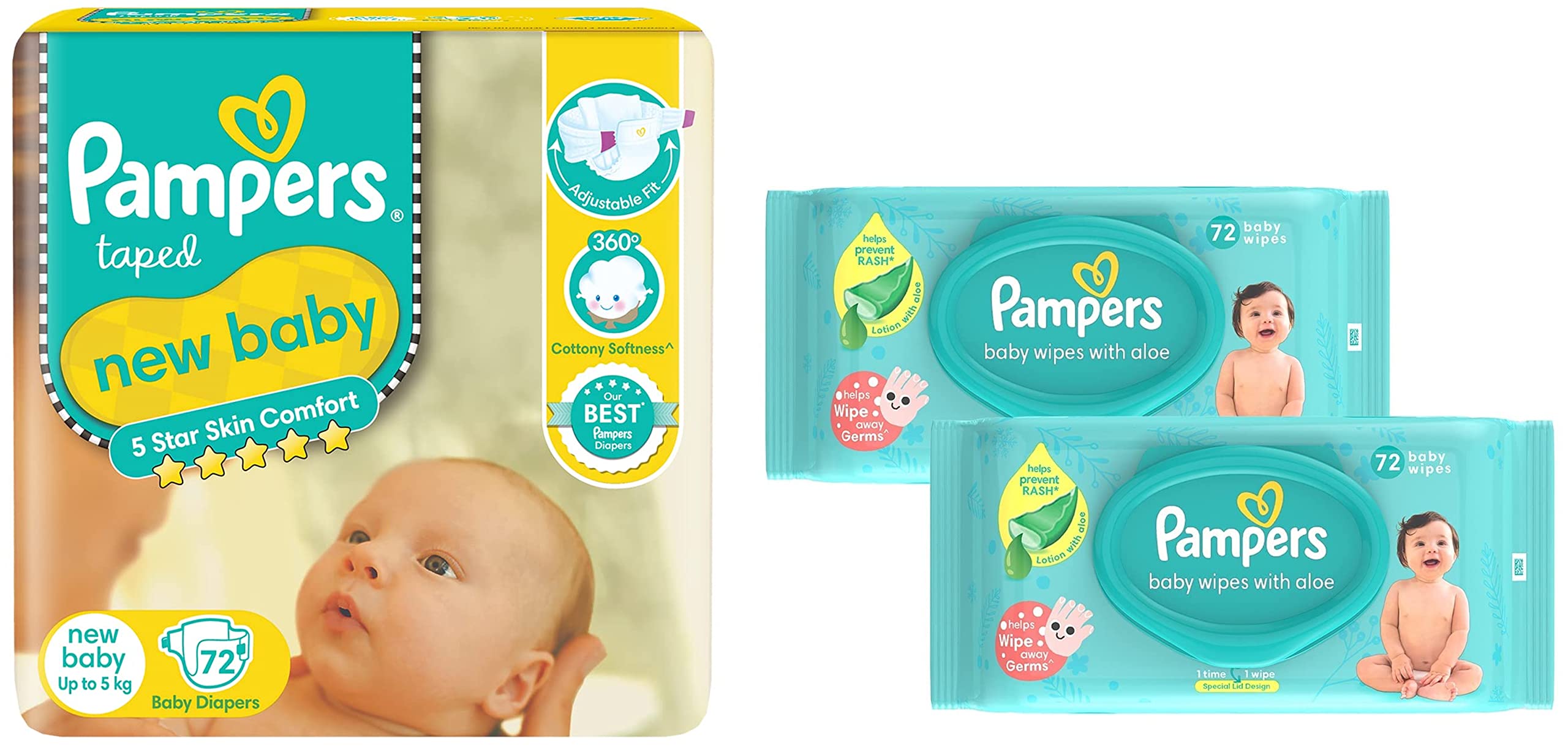 pampers activ baby mini 100