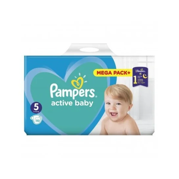 pampers active 5 mega pack