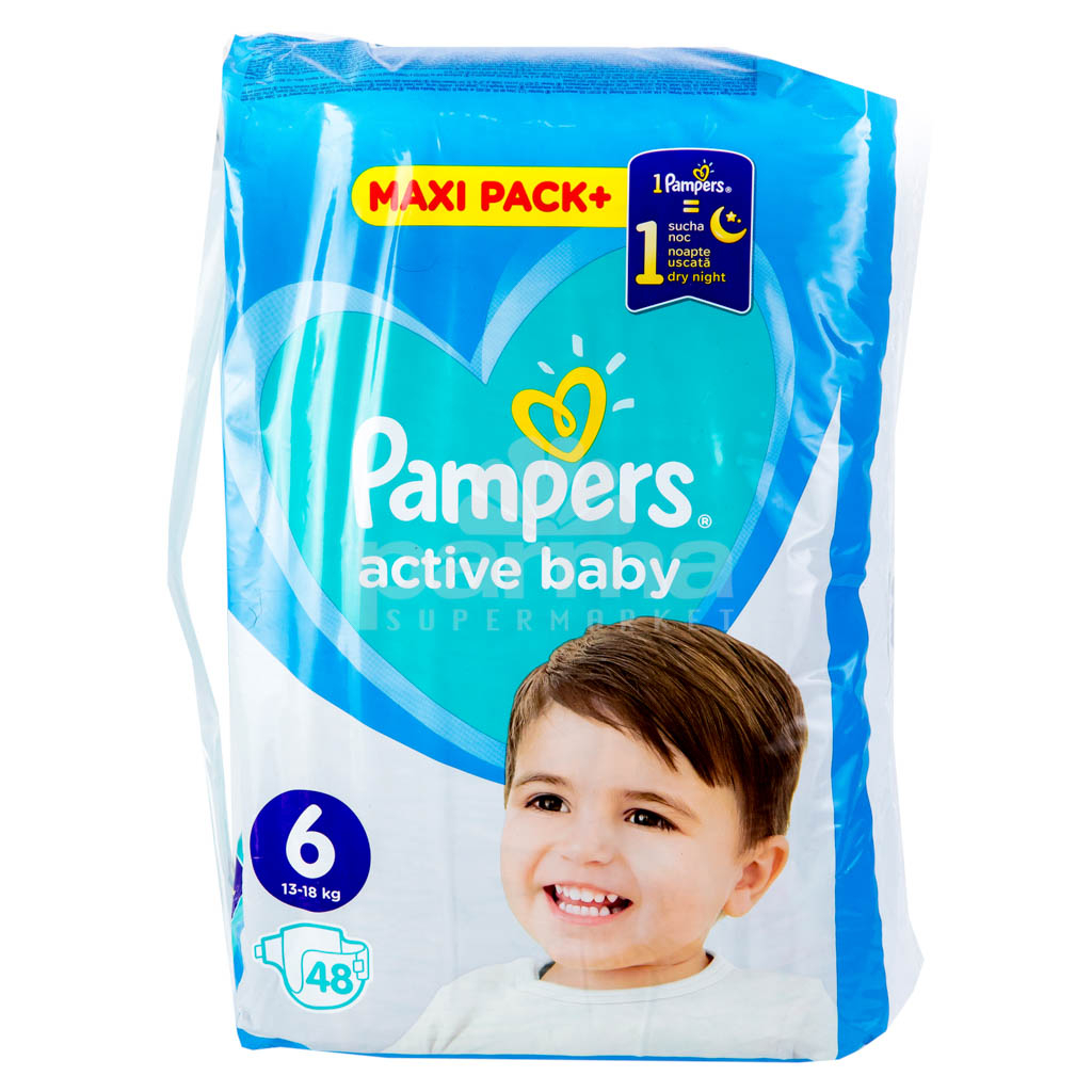 pampers active 6