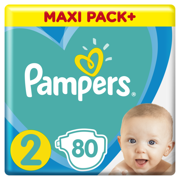 pampers active baby 2 80 sztuk