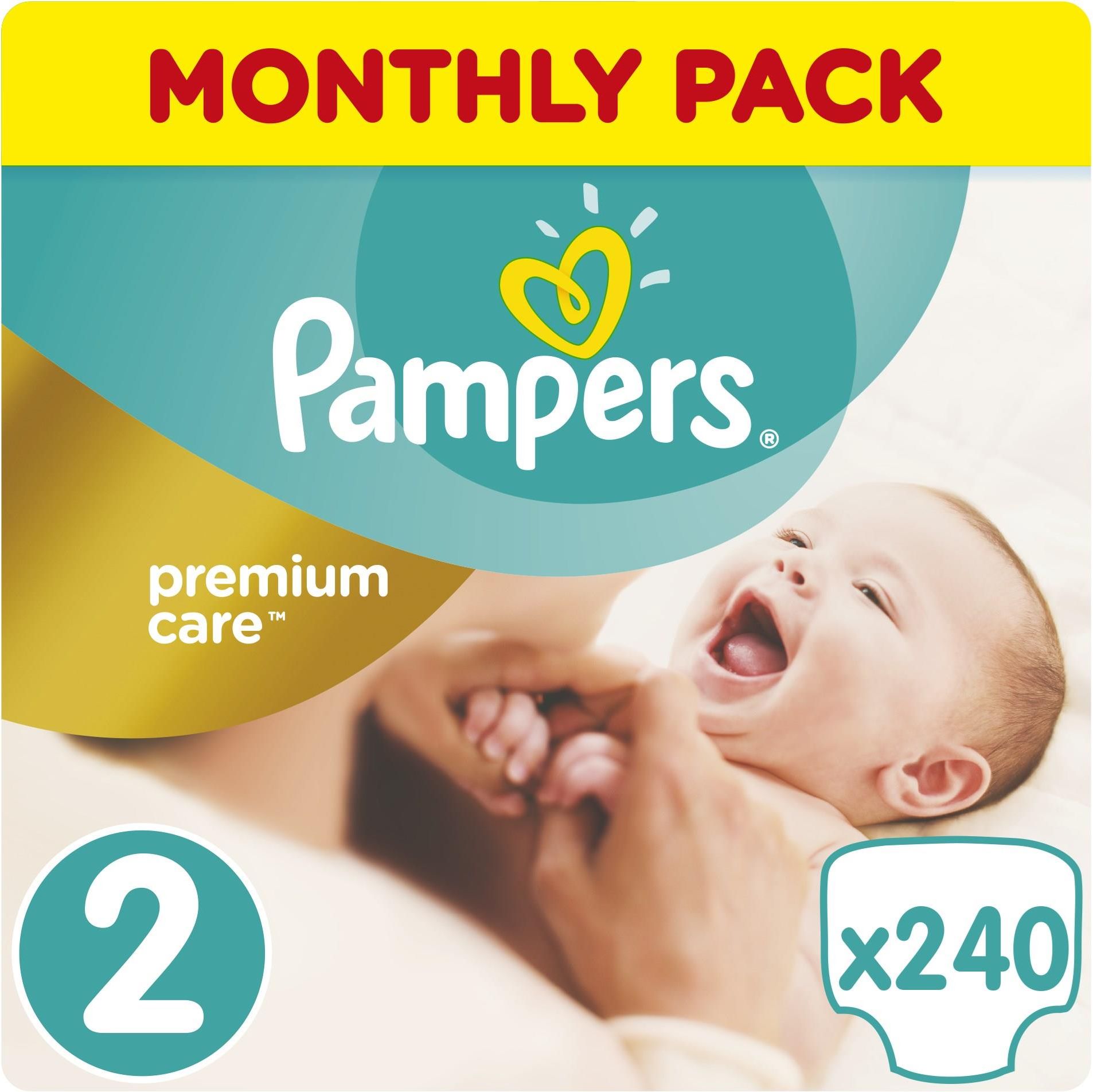 pampers active baby 2 mini 240 szt ceneo