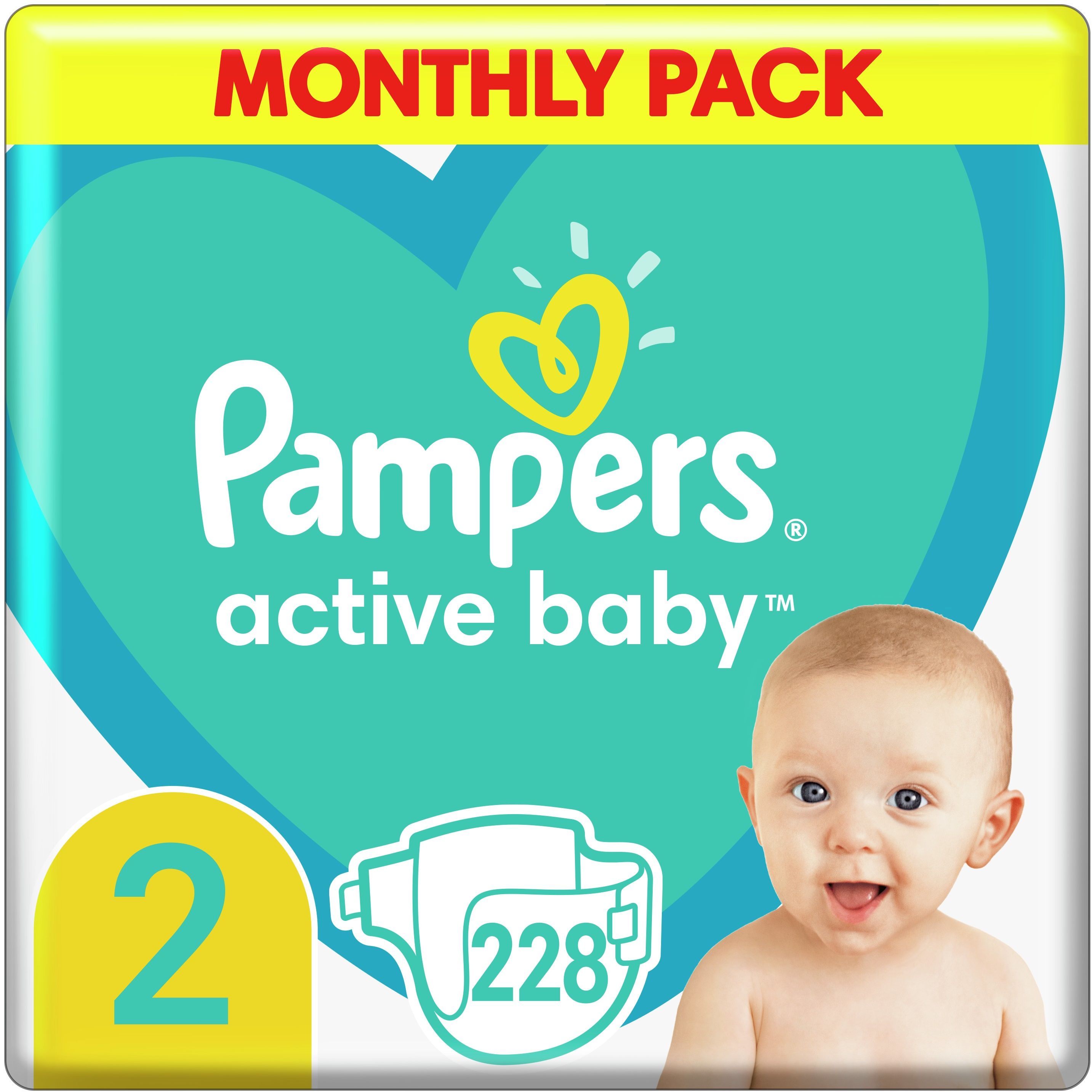 pampers active baby 228