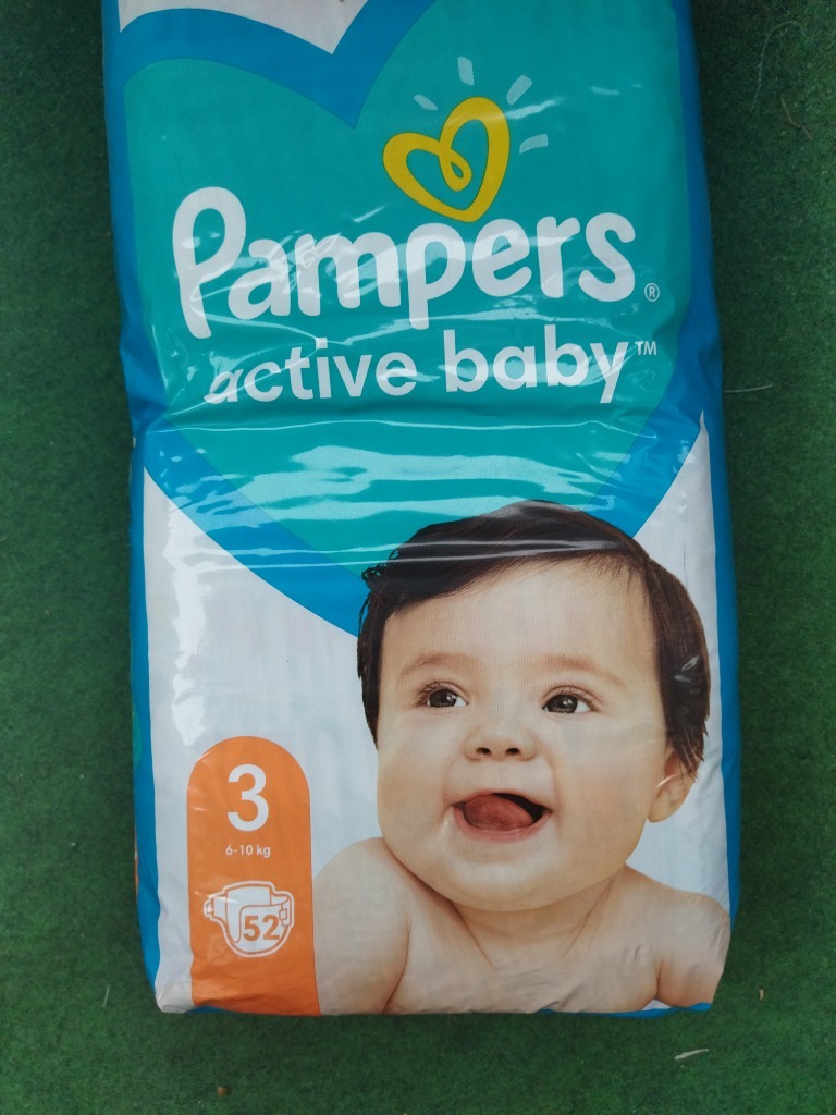 pampers active baby 3 52 szt