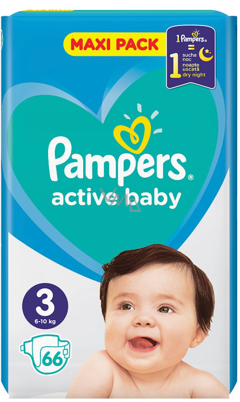 pampers active baby 3 maxi pack