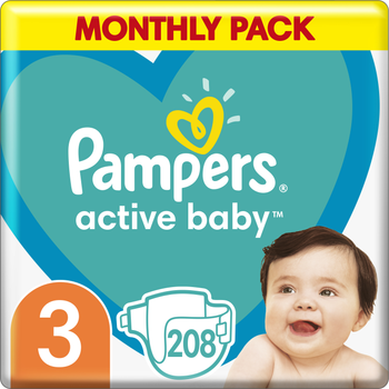 pampers active baby 3 midi opinie