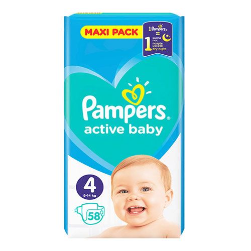 pampers active baby 4 maxi