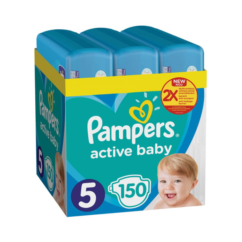 pampers active baby 5 150