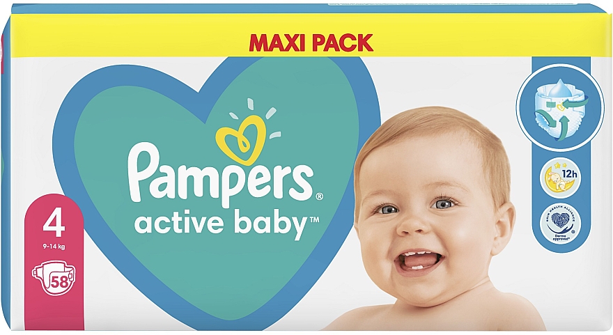 pampers active baby 58 4