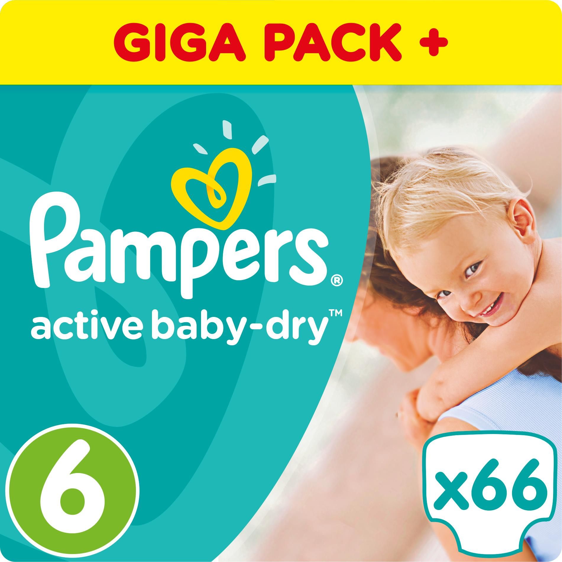 pampers active baby 6 ceneo
