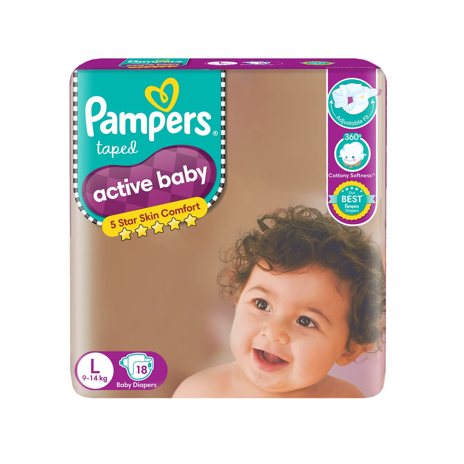 pampers active baby dipapers