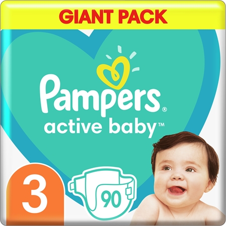 pampers active baby dry 3 68 sztuk rossmann