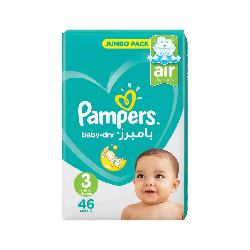 pampers active baby dry 46 szt