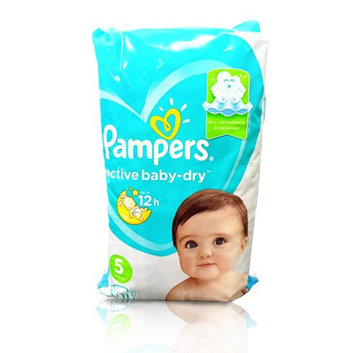 pampers active baby dry 5