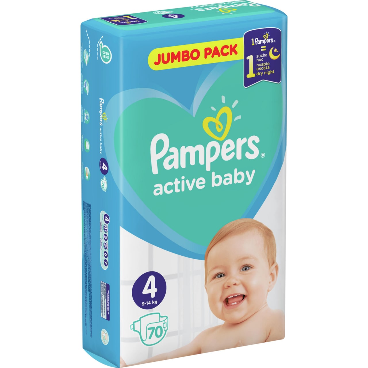 pampers active baby dry 54